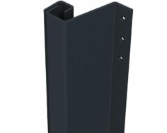 SecuStrip Anti-Inbraakstrip Plus Buitendraaiend 2300 mm Achterdeur Terugligging 21-27 mm Zwartgrijs