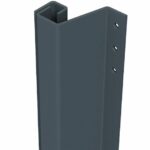 SecuStrip Anti-Inbraakstrip Plus Buitendraaiend 2300 mm Achterdeur Terugligging 14-20 mm Basaltgrijs