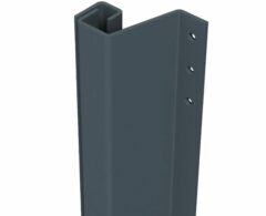 SecuStrip Anti-Inbraakstrip Plus Buitendraaiend 2300 mm Achterdeur Terugligging 14-20 mm Basaltgrijs