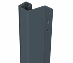 SecuStrip Anti-Inbraakstrip Plus Buitendraaiend 2300 mm Achterdeur Terugligging 7-13 mm Basaltgrijs