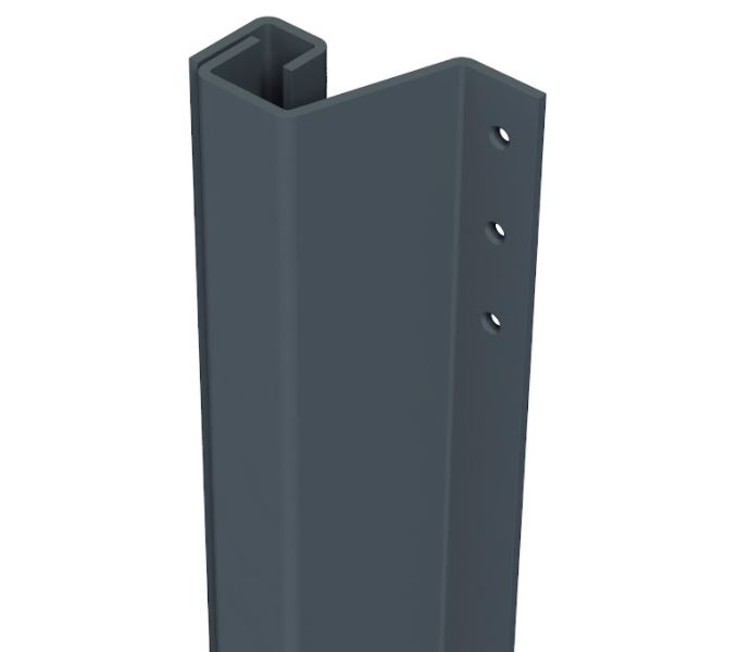 SecuStrip Anti-Inbraakstrip Plus Buitendraaiend 2300 mm Achterdeur Terugligging 7-13 mm Basaltgrijs