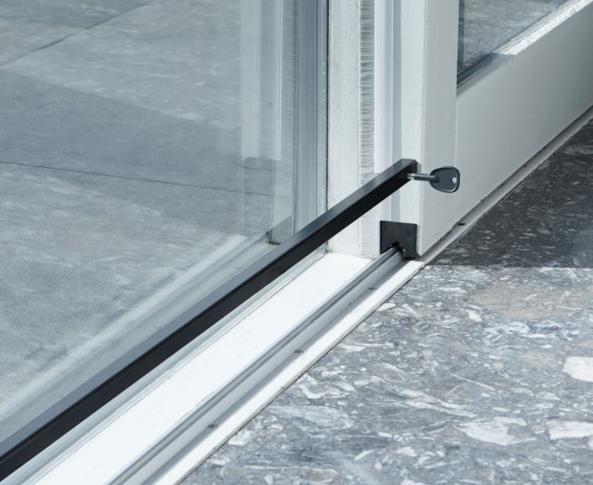 SecuBar Schuifpuibeveiliging Basic 1430 mm Zwart