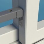 SecuBar Schuifpui - Positioneerhouder t.b.v. Basic Schuifpui en Schuifraam beveiliging