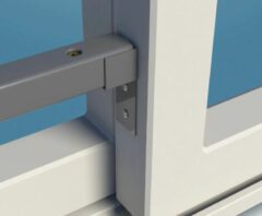 SecuBar Schuifpui - Positioneerhouder t.b.v. Basic Schuifpui en Schuifraam beveiliging