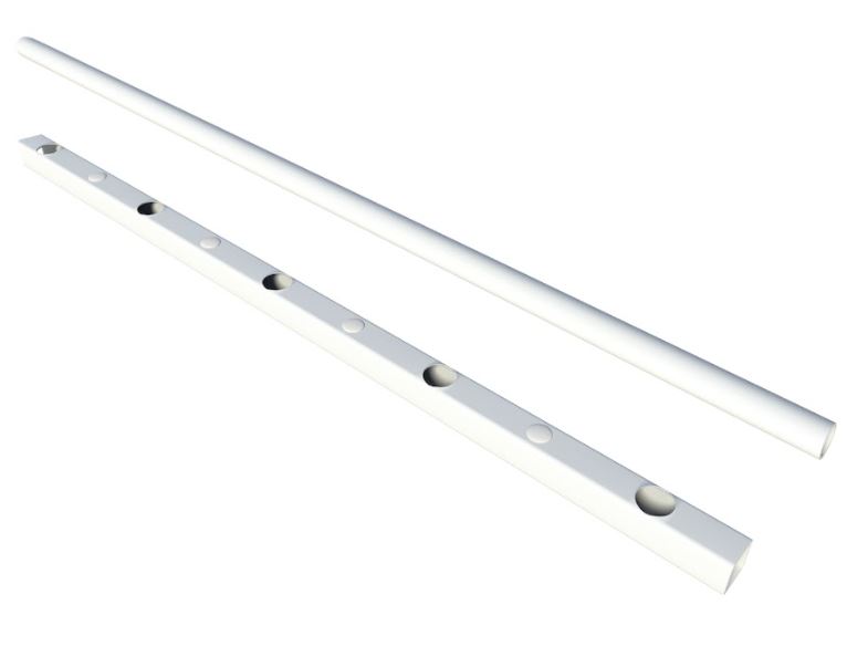 SecuBar Lichtkoepelbeveiliging Fix & Go - 5 spijls 1000x1000 mm
