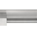 Deurkruk BOBBY EK100G Massief geveerd op horizontaal schild Mat RVS