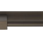 Deurkruk BOBBY EK100G Massief geveerd op horizontaal schild Brons