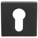 Cilinderplaatje BOBBY LSQBY50 PVD Mat Zwart