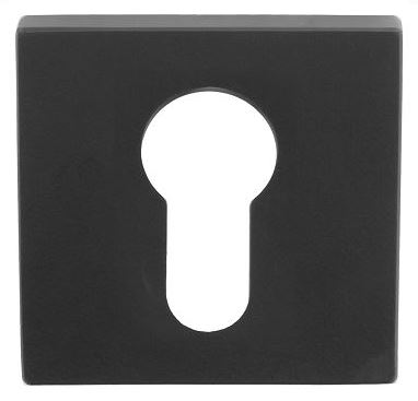 Cilinderplaatje BOBBY LSQBY50 PVD Mat Zwart