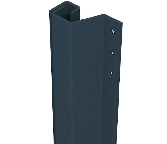 SecuStrip Anti-Inbraakstrip Plus Buitendraaiend 2300 mm Achterdeur Terugligging 0-6 mm Antracietgrijs