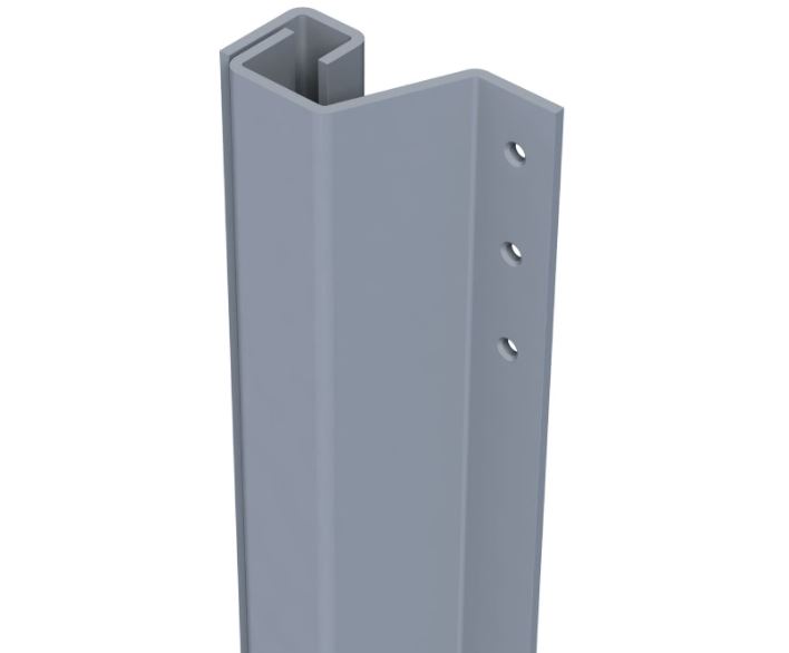 SecuStrip Anti-Inbraakstrip Plus Buitendraaiend 2300 mm Achterdeur Terugligging 0-6 mm Licht Grijs