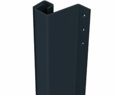 SecuStrip Anti-Inbraakstrip Plus Buitendraaiend 2300 mm Achterdeur Terugligging 14-20 mm Zwartgrijs