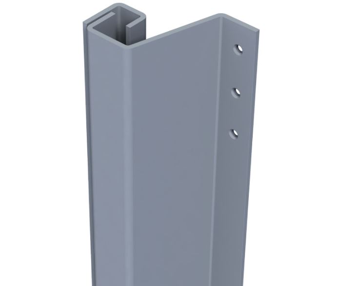 SecuStrip Anti-Inbraakstrip Plus Buitendraaiend 2300 mm Achterdeur Terugligging 14-20 mm Licht Grijs