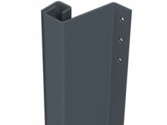 SecuStrip Anti-Inbraakstrip Plus Buitendraaiend 2300 mm Achterdeur Terugligging 21-27 mm Basaltgrijs