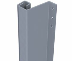 SecuStrip Anti-Inbraakstrip Plus Buitendraaiend 2300 mm Achterdeur Terugligging 21-27 mm Licht Grijs