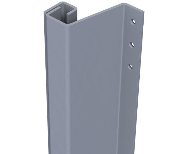 SecuStrip Anti-Inbraakstrip Plus Buitendraaiend 2300 mm Achterdeur Terugligging 21-27 mm Licht Grijs