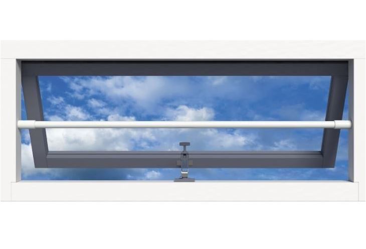 SecuBar Barrierestang Heavy Duty in de dag Twist 1490 mm