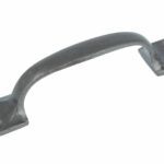 Vaste handgreep ijzer Blank 13,4 x 2,5 cm