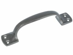 Vaste handgreep ijzer Blank 13,4 x 2,5 cm