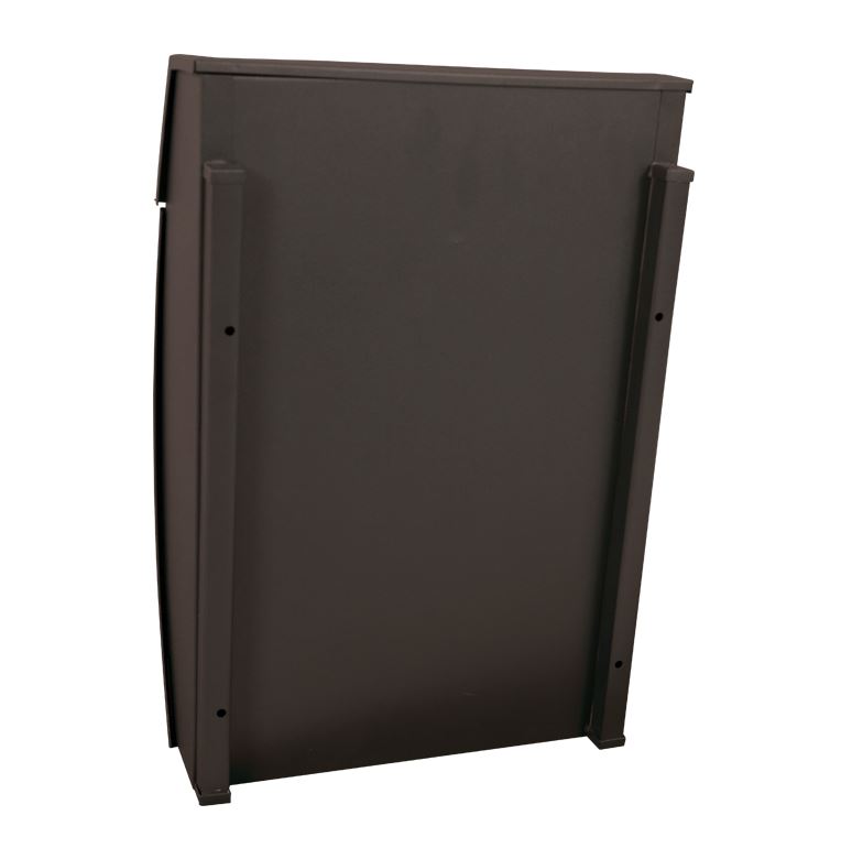 Wandbrievenbus Geronan mat zwart