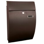 Wandbrievenbus Geronan mat zwart