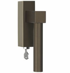 Draaikiepgarnituur afsluitbaar BOBBY EK102-DKLOCK Brons