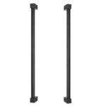 Set deurgrepen BOBBY EK500 PA 500 mm PVD mat zwart