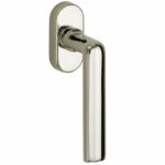 Draaikiepgarnituur Padania/Elegant glans nikkel