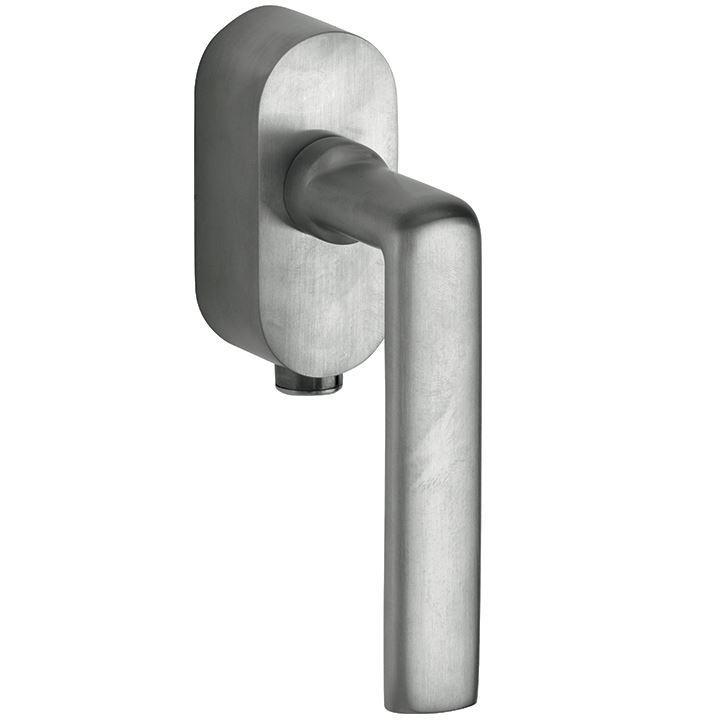 SKG2 Draaikiepgarnituur afsluitbaar Padania/Elegant mat nikkel ongelakt