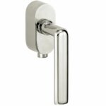 SKG2 Draaikiepgarnituur afsluitbaar Padania/Elegant glans nikkel