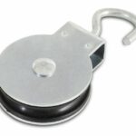 Katrol draaibare haak 25 mm RVS AISI 304