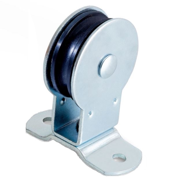 Staande katrol 40 mm verzinkt