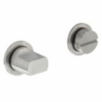 WC-sluiting 8 mm minimalistisch zelfklevend ø30x2,5mm rvs