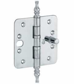 Kogellagerscharnier SKG3 89x89 ronde hoek vaas glans chroom