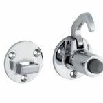 Deurvastzetter Elegant glans chroom