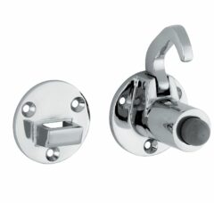 Deurvastzetter Elegant glans chroom