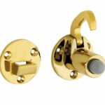 Deurvastzetter Elegant messing PVD