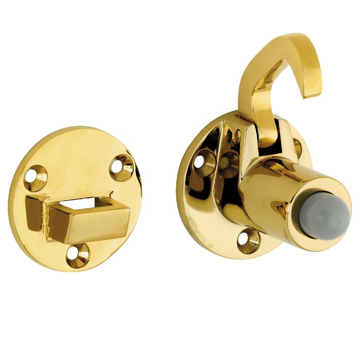 Deurvastzetter Elegant messing PVD