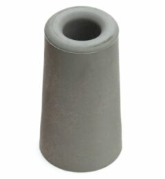 Deurstopper Rubber Grijs 73x40 mm