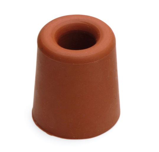 Deurstopper Rubber Rood 48x37 mm