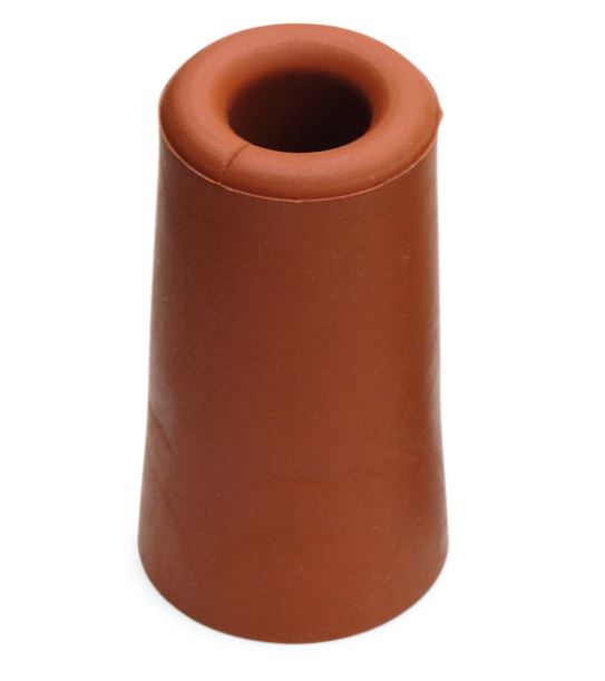 Deurstopper Rubber Rood 73x40 mm