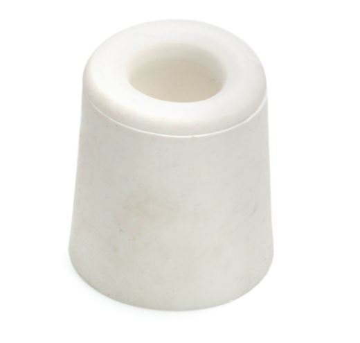 DX Deurstopper rubber wit 33x31 mm