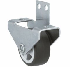 Grijs rubberen wiel voor lade/deur 30 mm