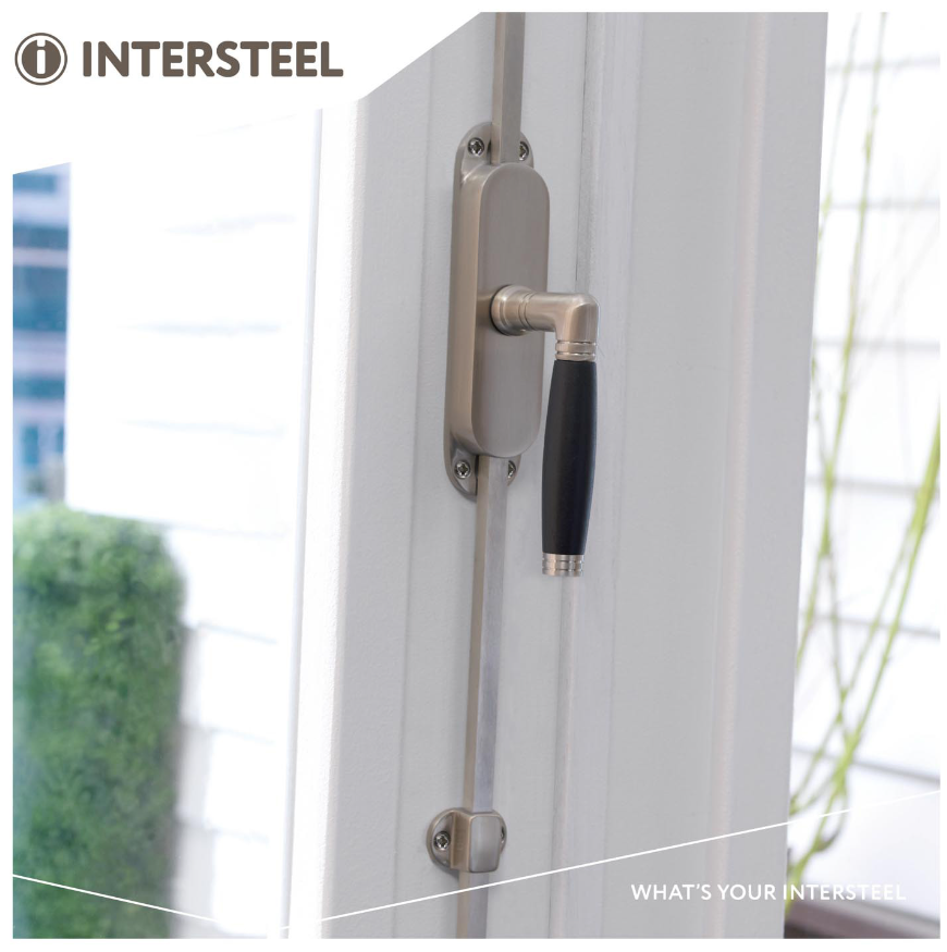 Intersteel Kruk espagnolet rechts Ton 222 nikkel mat/ebbenhout - Afbeelding 3