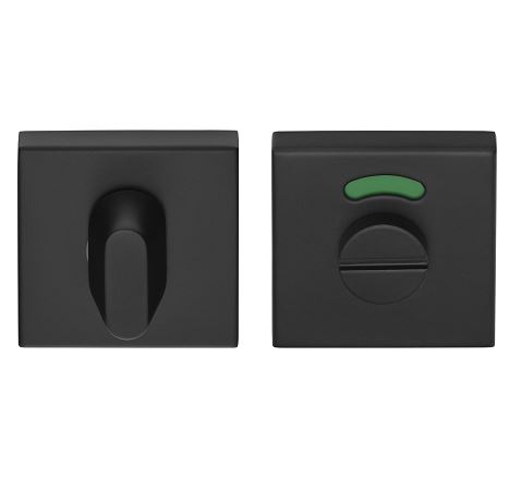 Toiletgarnituur BASIC BSQWC53 mat Zwart