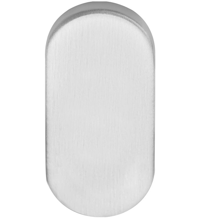 Blind Plaatje Ovaal BASIC LBB32 mat RVS