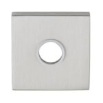 Enkele krukrozet met schroefdraad rvs mat