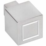 Meubelknop SQUARE JB20M RVS Gepolijst 20 mm