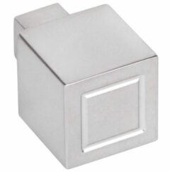 Meubelknop SQUARE JB20M RVS Gepolijst 20 mm