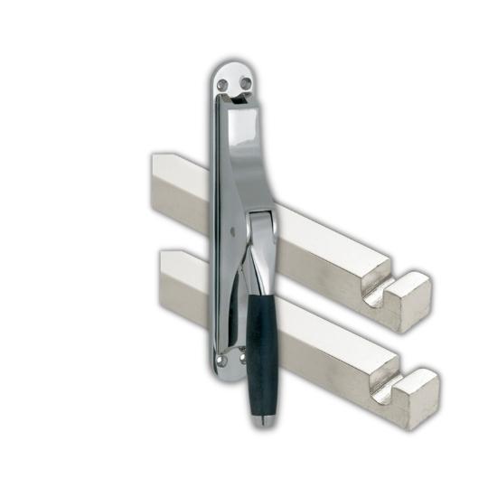 Pomp-espagnolet Ton Ebben Glans Nikkel Inclusief 2 Stangen